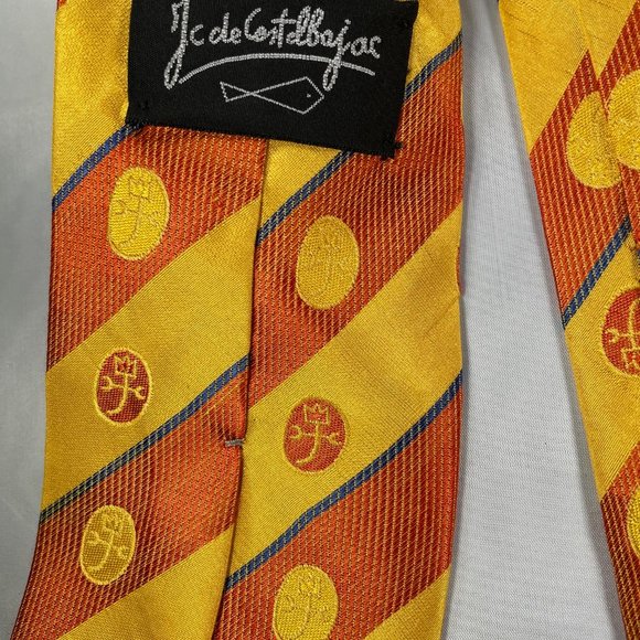 Pure Silk Woven Jacquard Tie - Picture 2 of 3